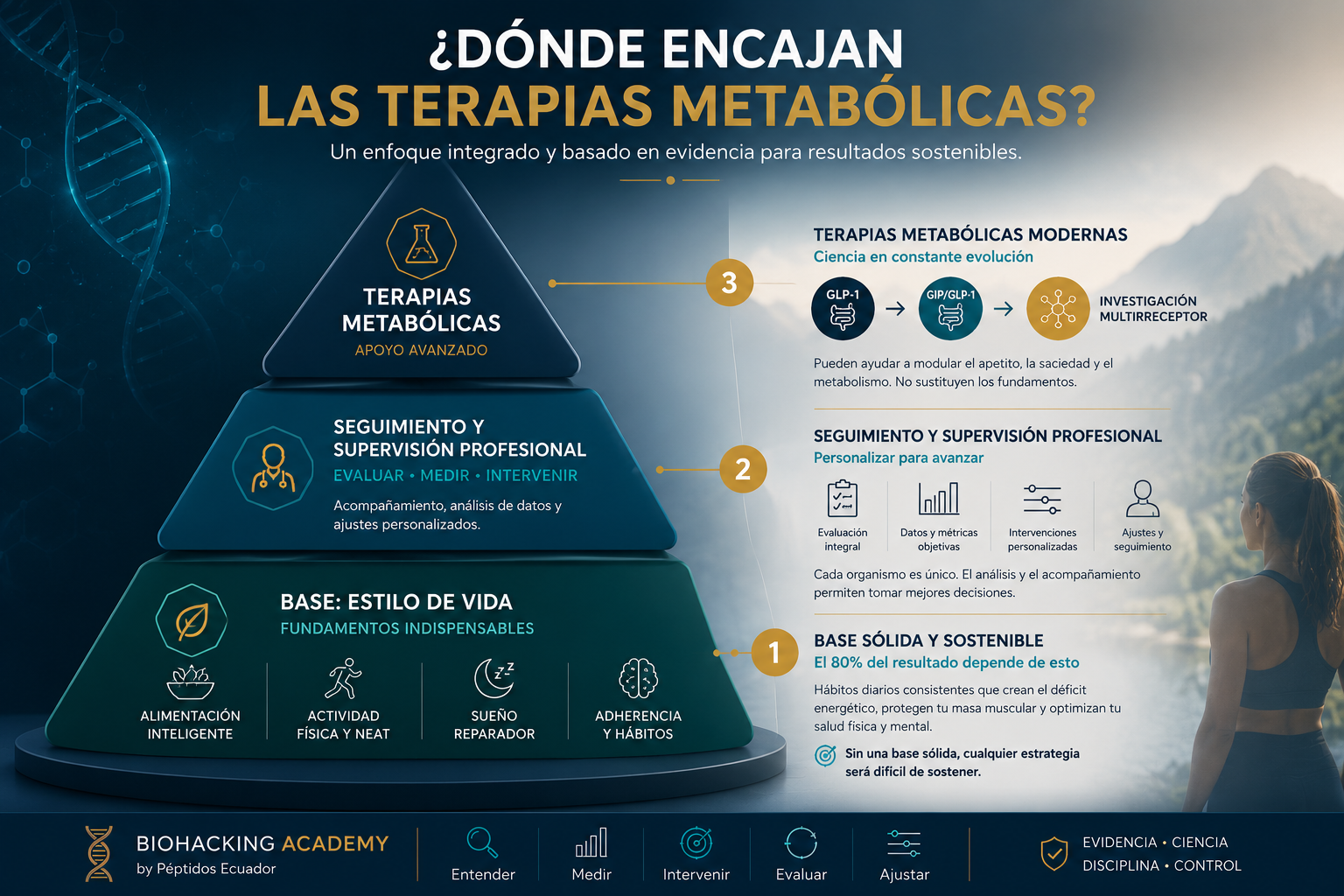 Dónde encajan las terapias metabólicas en el proceso de pérdida de peso